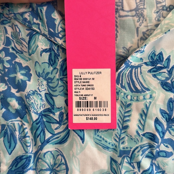 🌟 24-Hour Deal Lilly Pulitzer Azita Tunic Dress - Picture 6 of 8